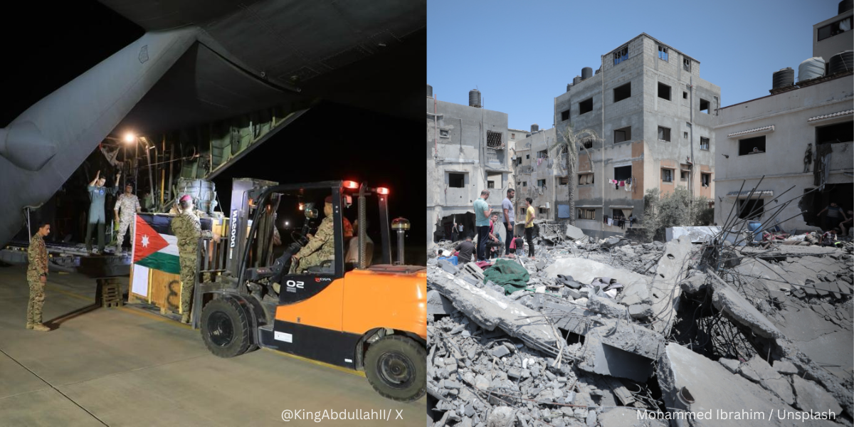 Mengapa Malaysia Tidak Boleh Menghantar Bantuan Udara Kepada Gaza Seperti Jordan?