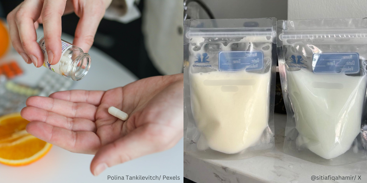 Benarkah Pengambilan Suplemen Akan Buatkan Susu Ibu Lebih Pekat?